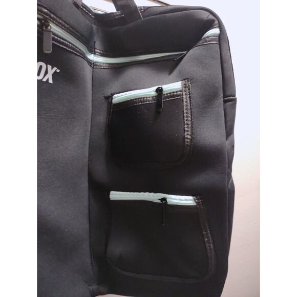 New open box We R Memory Keepers ShotBox Premium Storage Bag 6 pockets strap - Picture 3 of 12